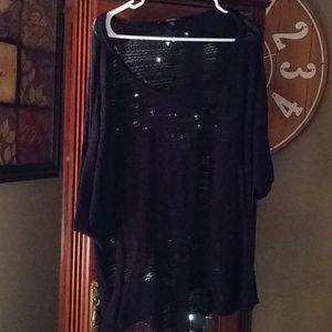 Sweater which can be used as a cover up as well